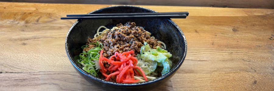 Japanese donburi rice bowl at Ramen am See